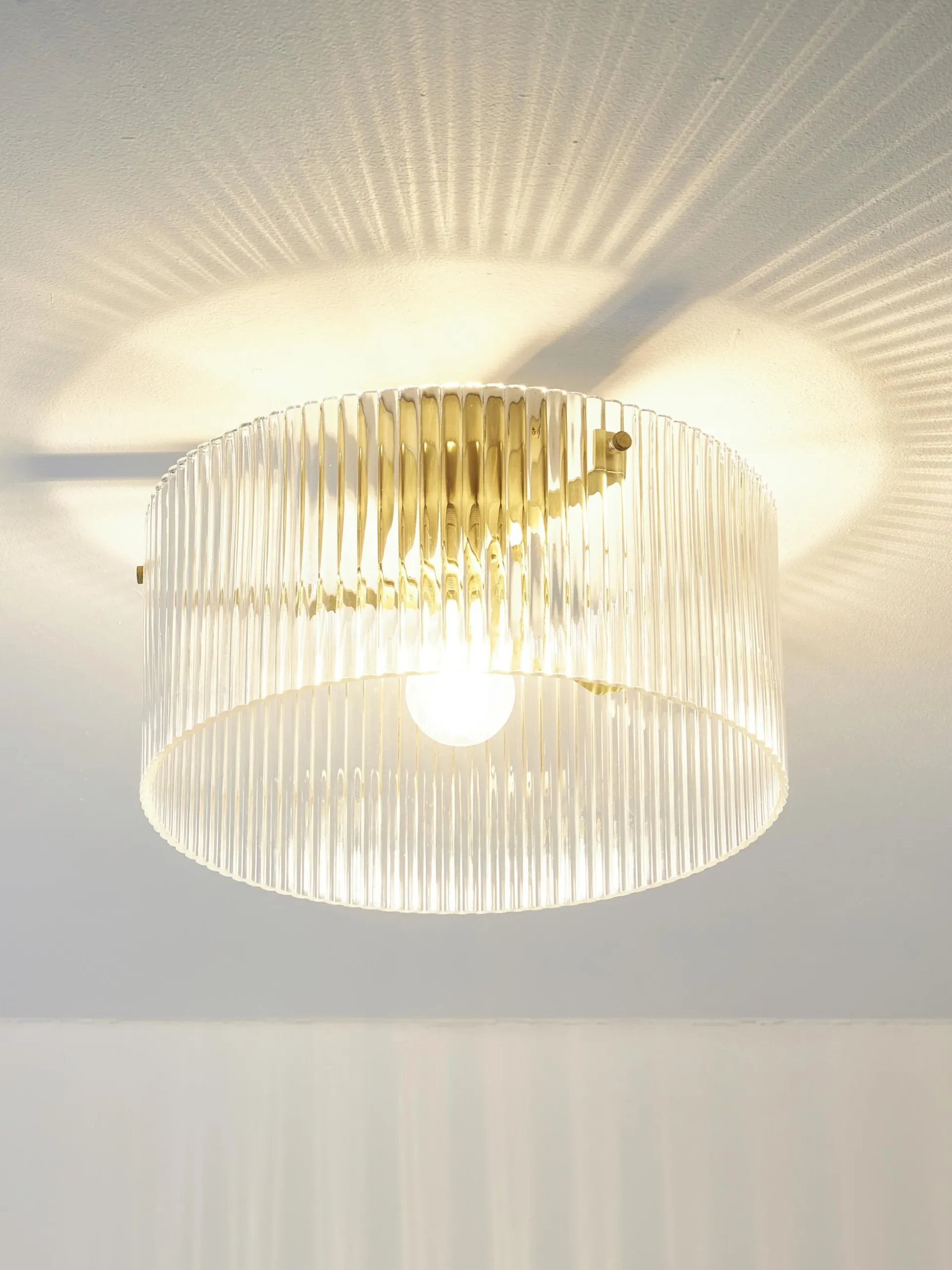 Lampada da soffitto in vetro Emmi