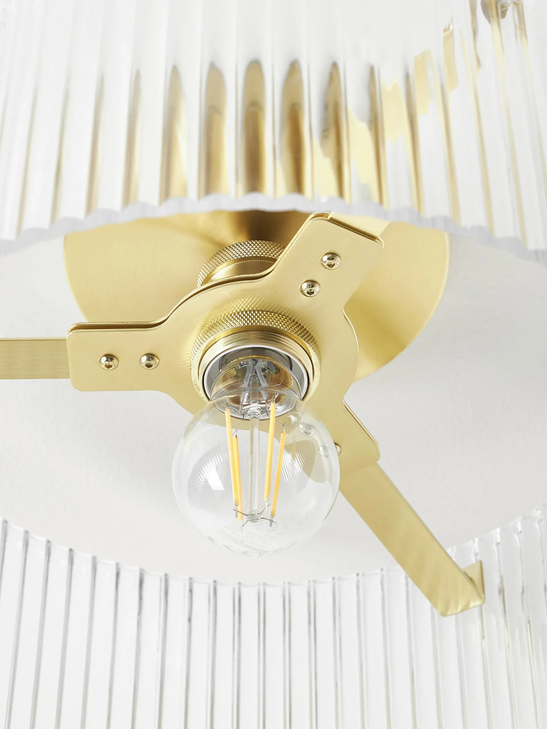 Lampada da soffitto in vetro Emmi