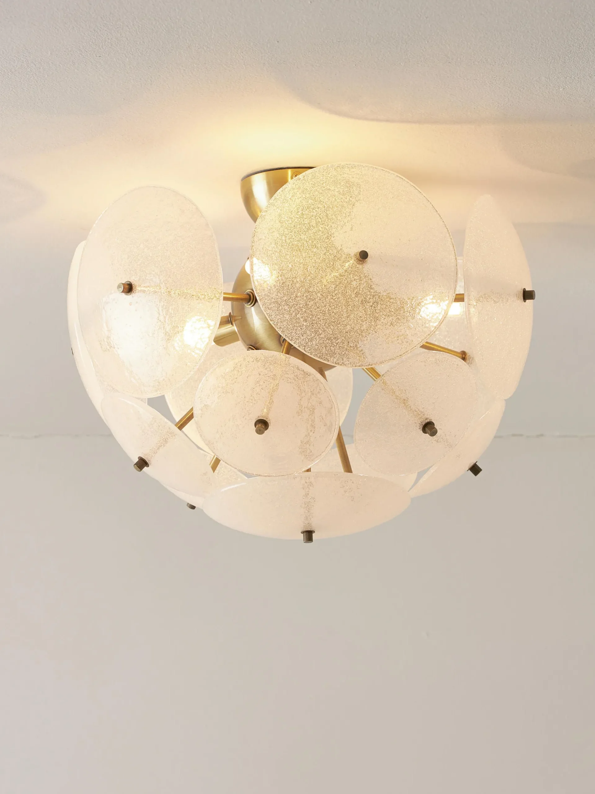Lampada da soffitto in vetro Mireille
