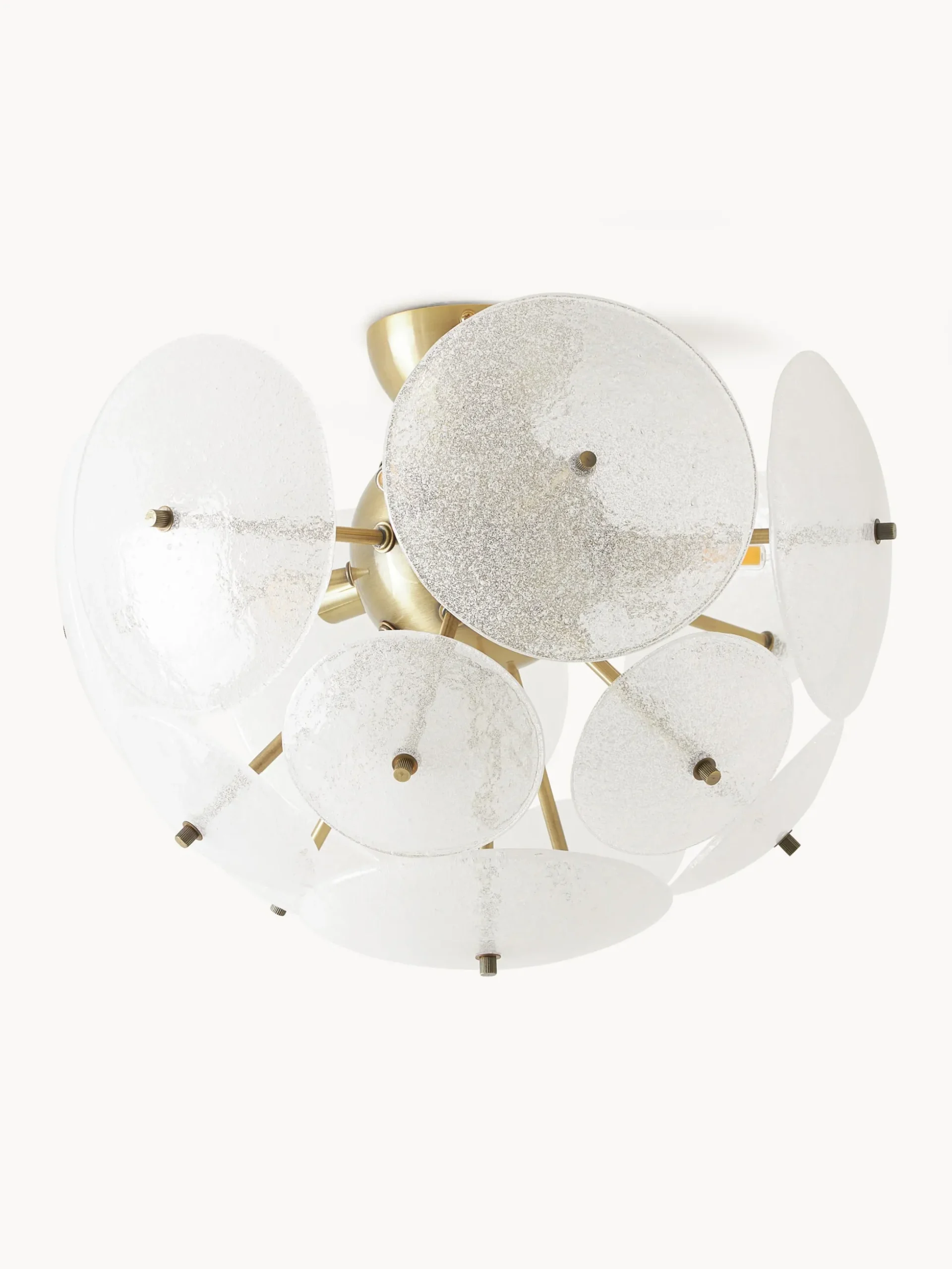 Lampada da soffitto in vetro Mireille