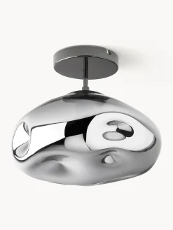 Lampada da soffitto in vetro specchiato Amora