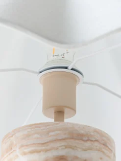 Lampada da tavolo a LED con luce regolabile e base in marmo Arya