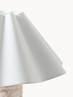 Lampada da tavolo a LED con luce regolabile e base in marmo Arya