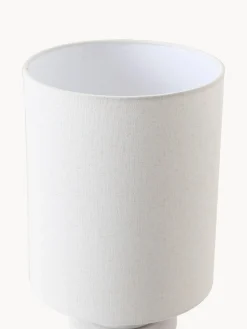 Lampada da tavolo con base in legno Nicolas