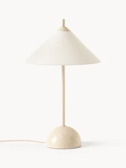 Lampada da tavolo con base in marmo Vica