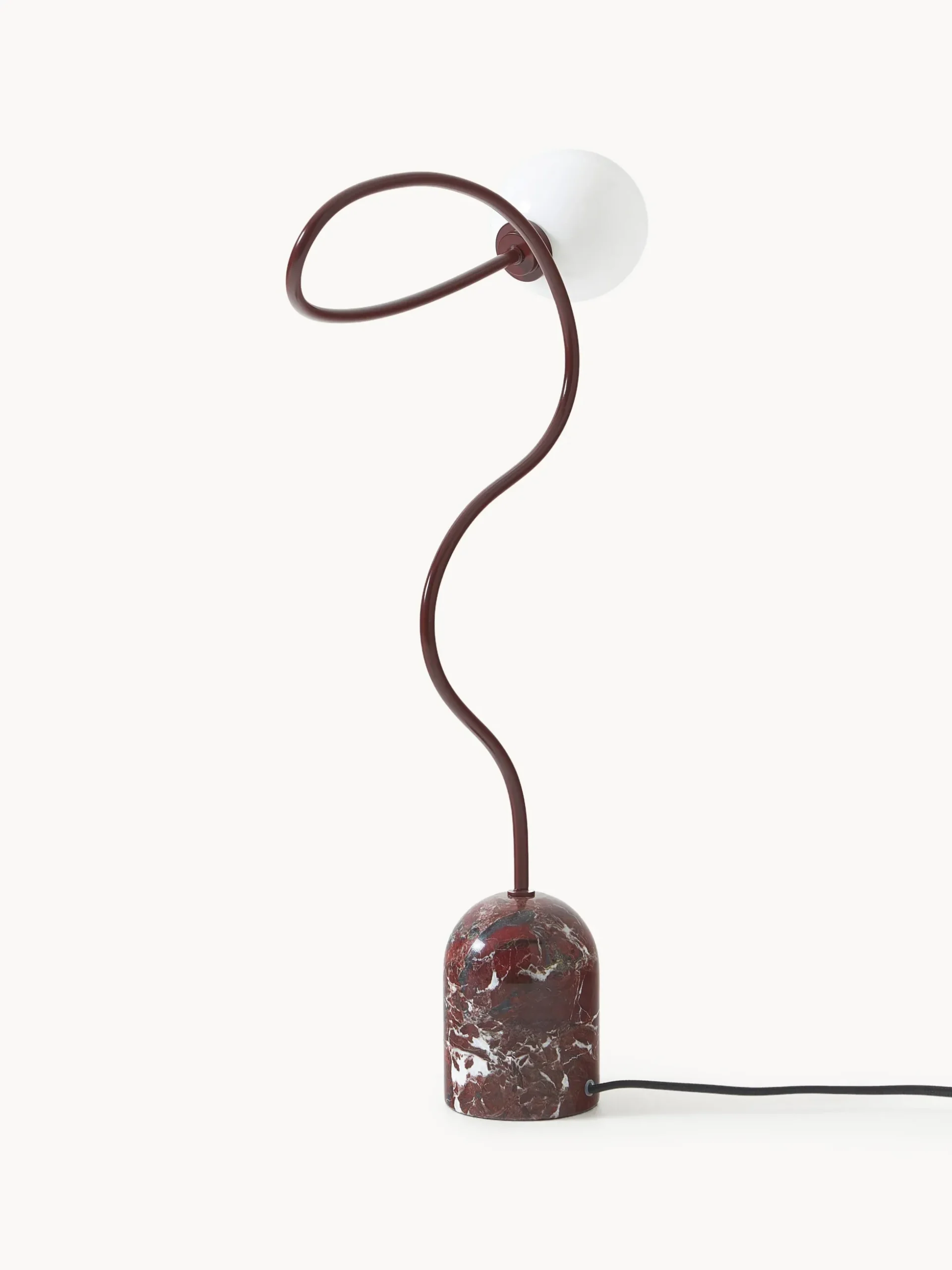 Lampada da tavolo con base in marmo Alina