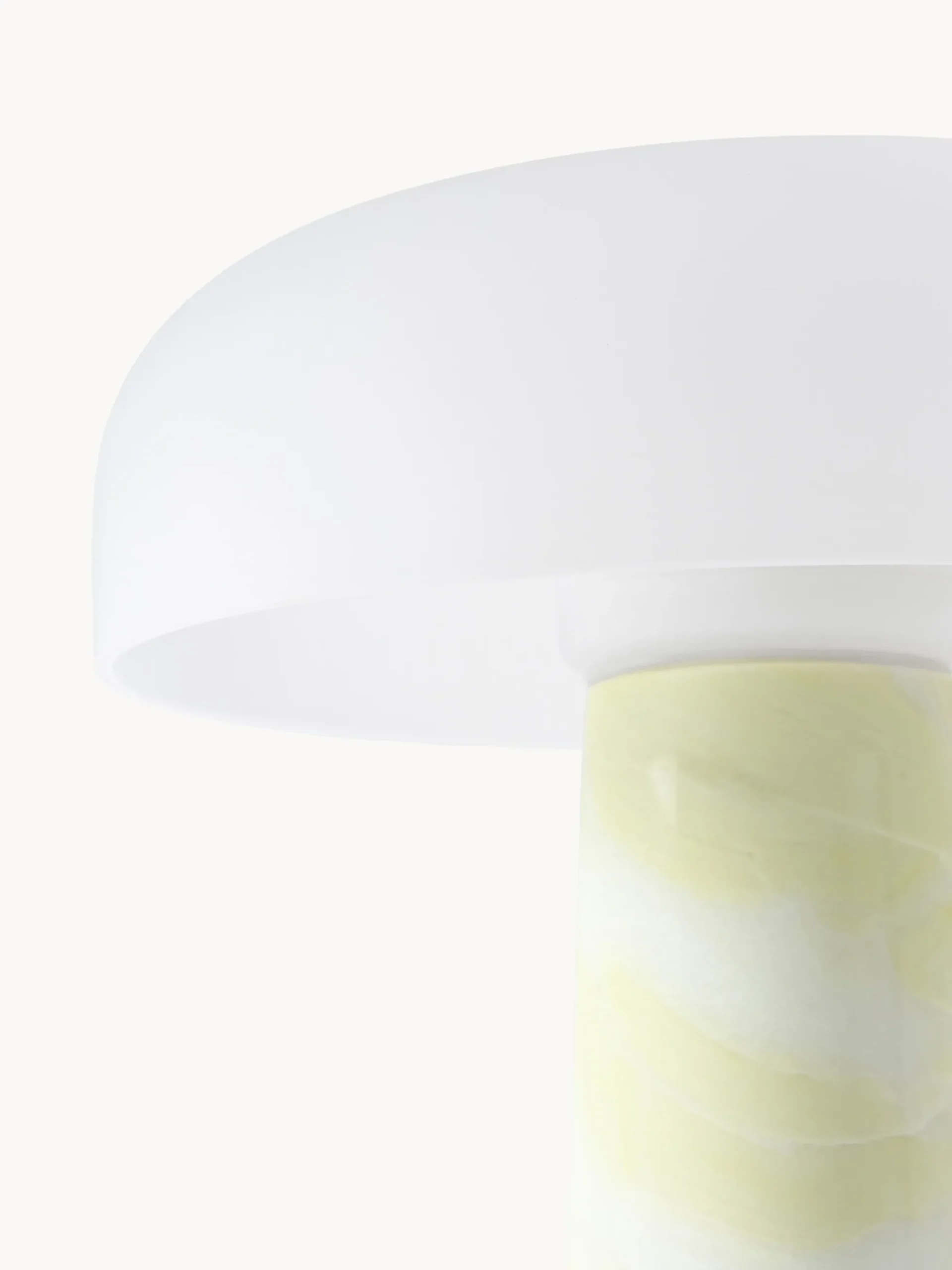 Lampada da tavolo con base in marmo Carla