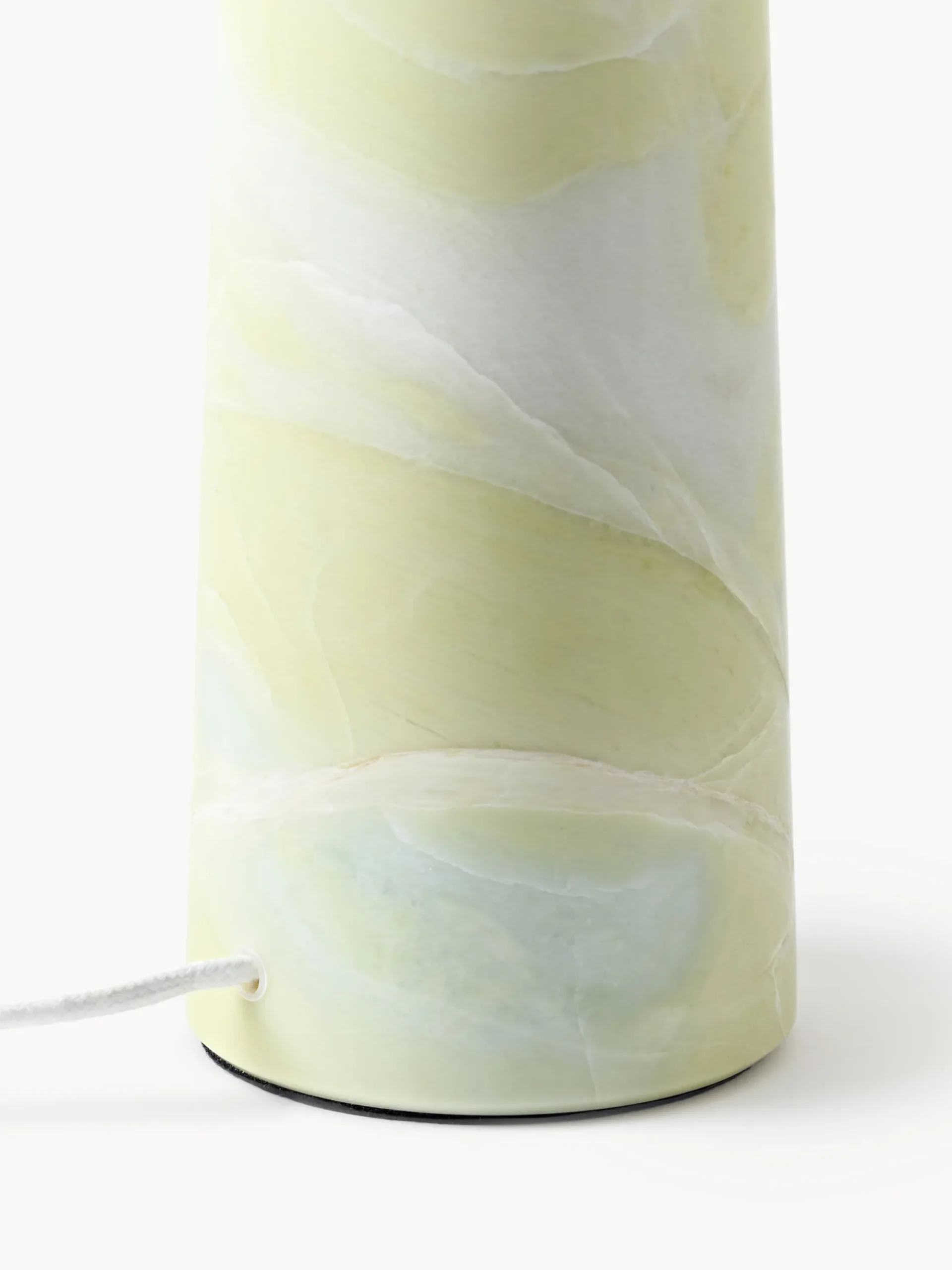 Lampada da tavolo con base in marmo Carla