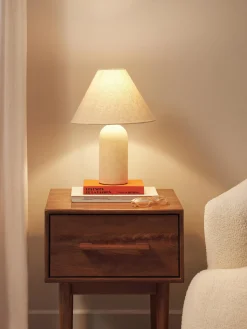 Lampada da tavolo con base in marmo Gia