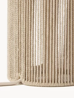 Lampada da tavolo con fili di lino Lace