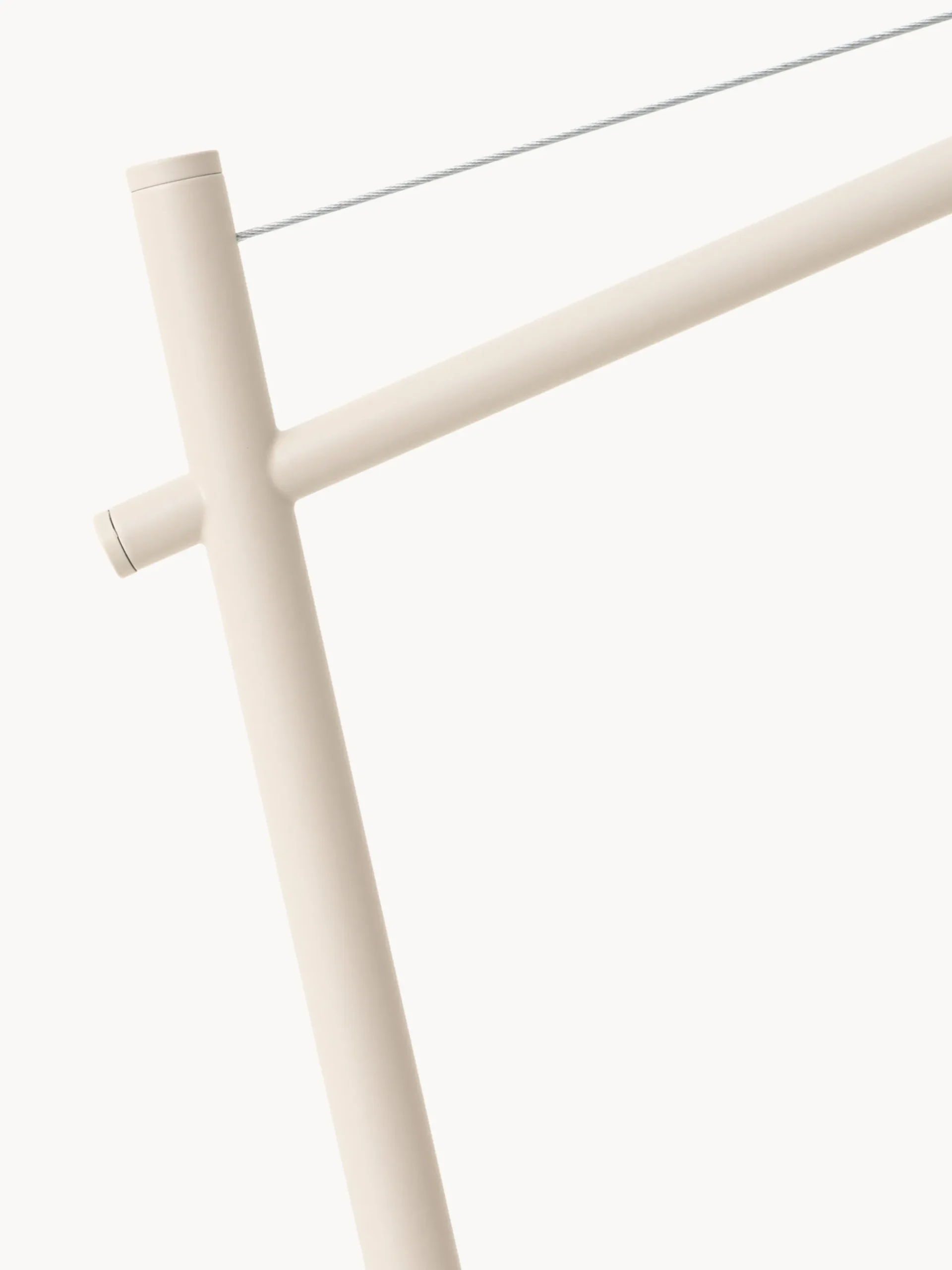 Lampada da tavolo grande con base in travertino Reyna