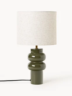 Lampada da tavolo grande in ceramica Christine