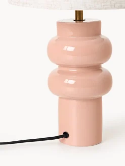 Lampada da tavolo grande in ceramica Christine