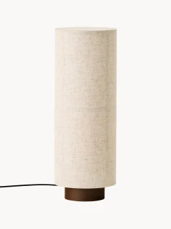 Lampada da tavolo in lino artigianale Hashira
