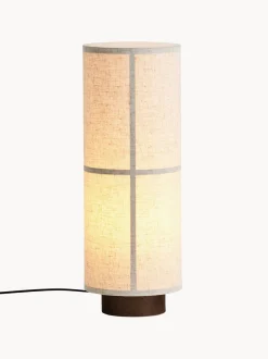 Lampada da tavolo in lino artigianale Hashira