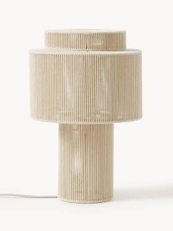 Lampada da tavolo in lino Lace