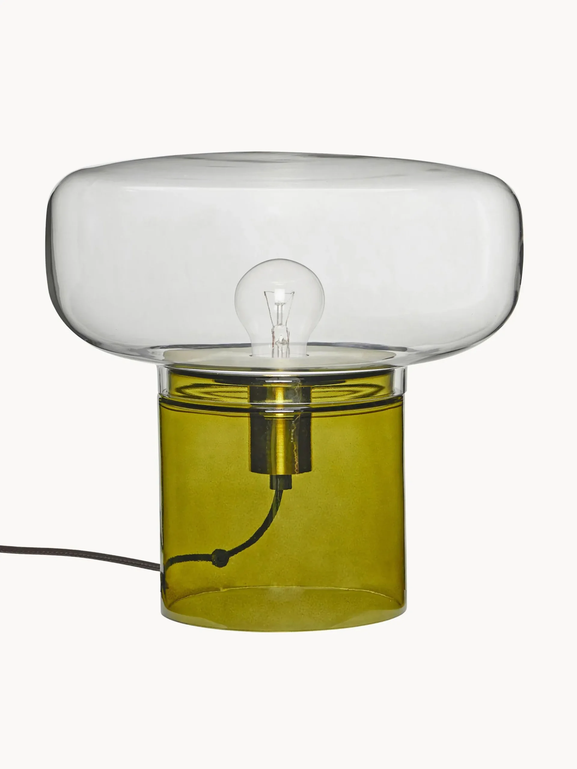 Lampada da tavolo in vetro colorato Crave