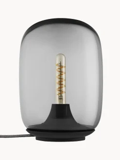 Lampada da tavolo in vetro soffiato a LED con luce regolabile Acorn