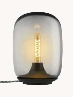 Lampada da tavolo in vetro soffiato a LED con luce regolabile Acorn