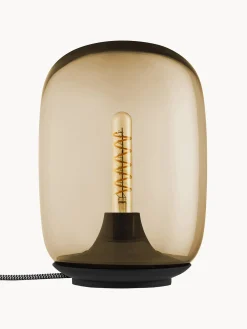 Lampada da tavolo in vetro soffiato a LED con luce regolabile Acorn