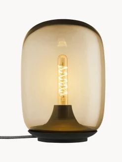 Lampada da tavolo in vetro soffiato a LED con luce regolabile Acorn