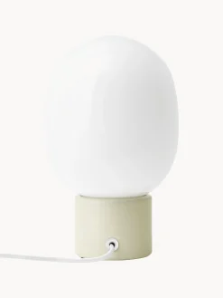 Lampada da tavolo piccola con luce regolabile JWDA, alt. 29 cm