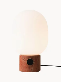Lampada da tavolo piccola con luce regolabile JWDA, alt. 32 cm