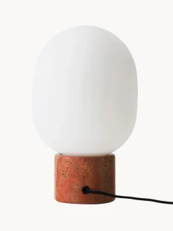 Lampada da tavolo piccola con luce regolabile JWDA, alt. 32 cm
