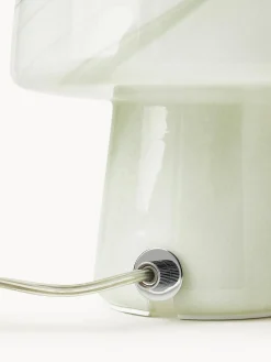 Lampada da tavolo piccola effetto marmo Talia