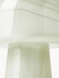 Lampada da tavolo piccola effetto marmo Talia