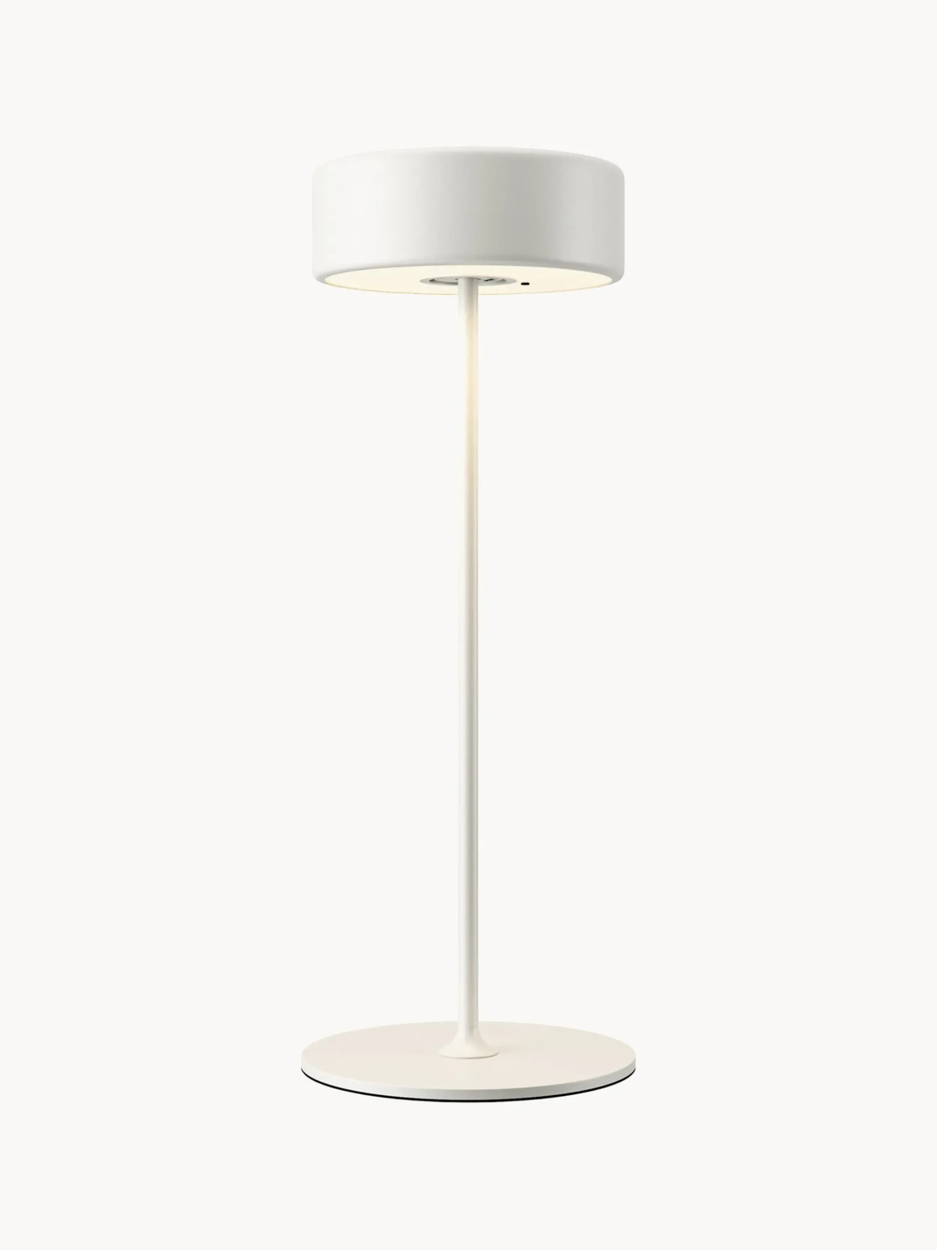 Lampada da tavolo piccola in metallo a LED dimmerabile AI Collaboration