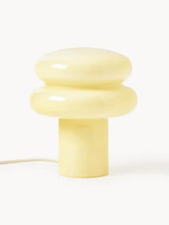 Lampada da tavolo piccola in vetro opale Baya