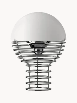 Lampada da tavolo piccola portatile a LED con luce regolabile Wire, Design Verner Panton