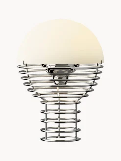 Lampada da tavolo piccola portatile a LED con luce regolabile Wire, Design Verner Panton