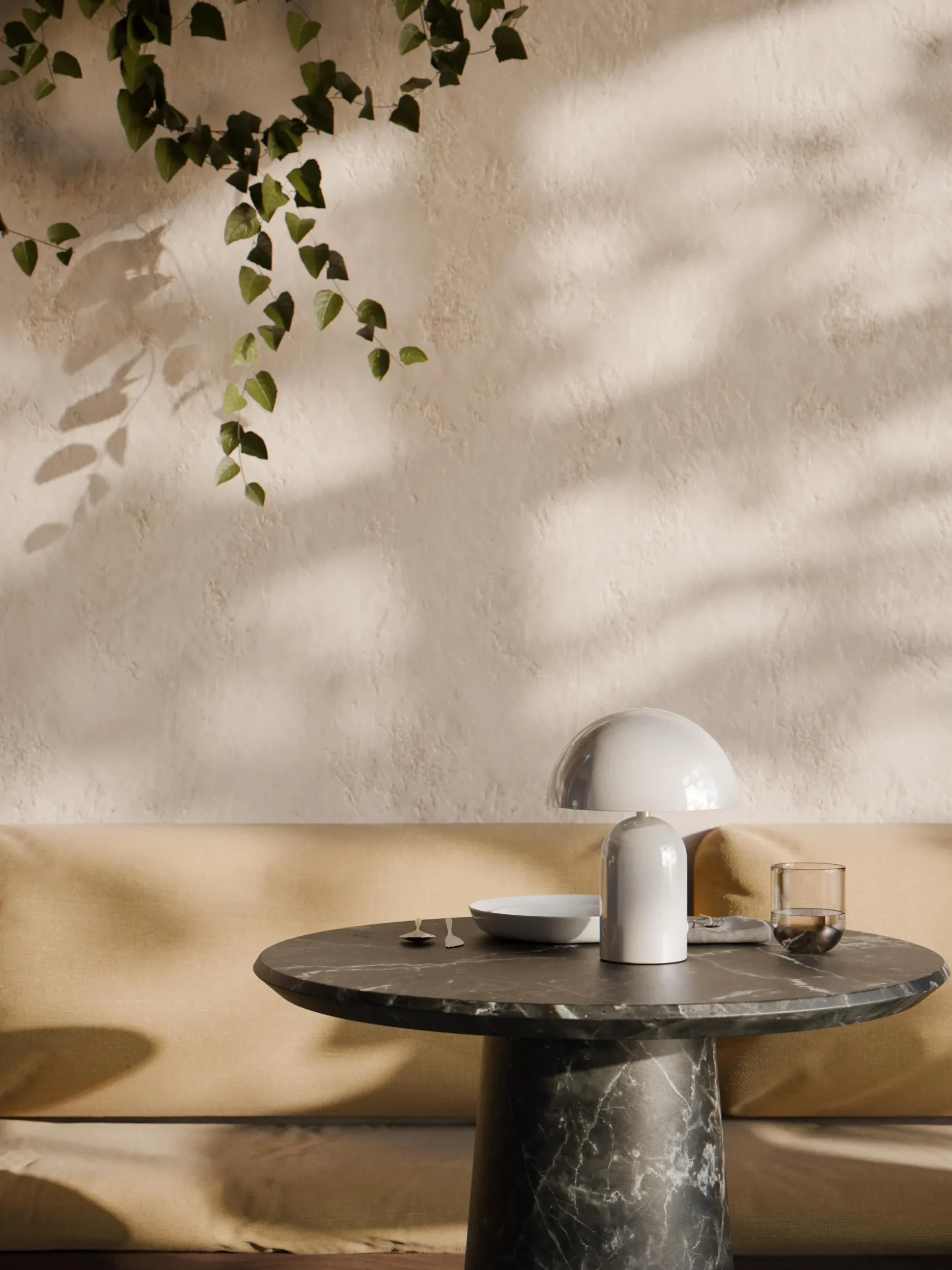 Lampada da tavolo piccola portatile a LED con luce regolabile Walter
