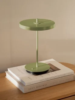 Lampada da tavolo piccola portatile a LED con luce regolabile Asteria Move