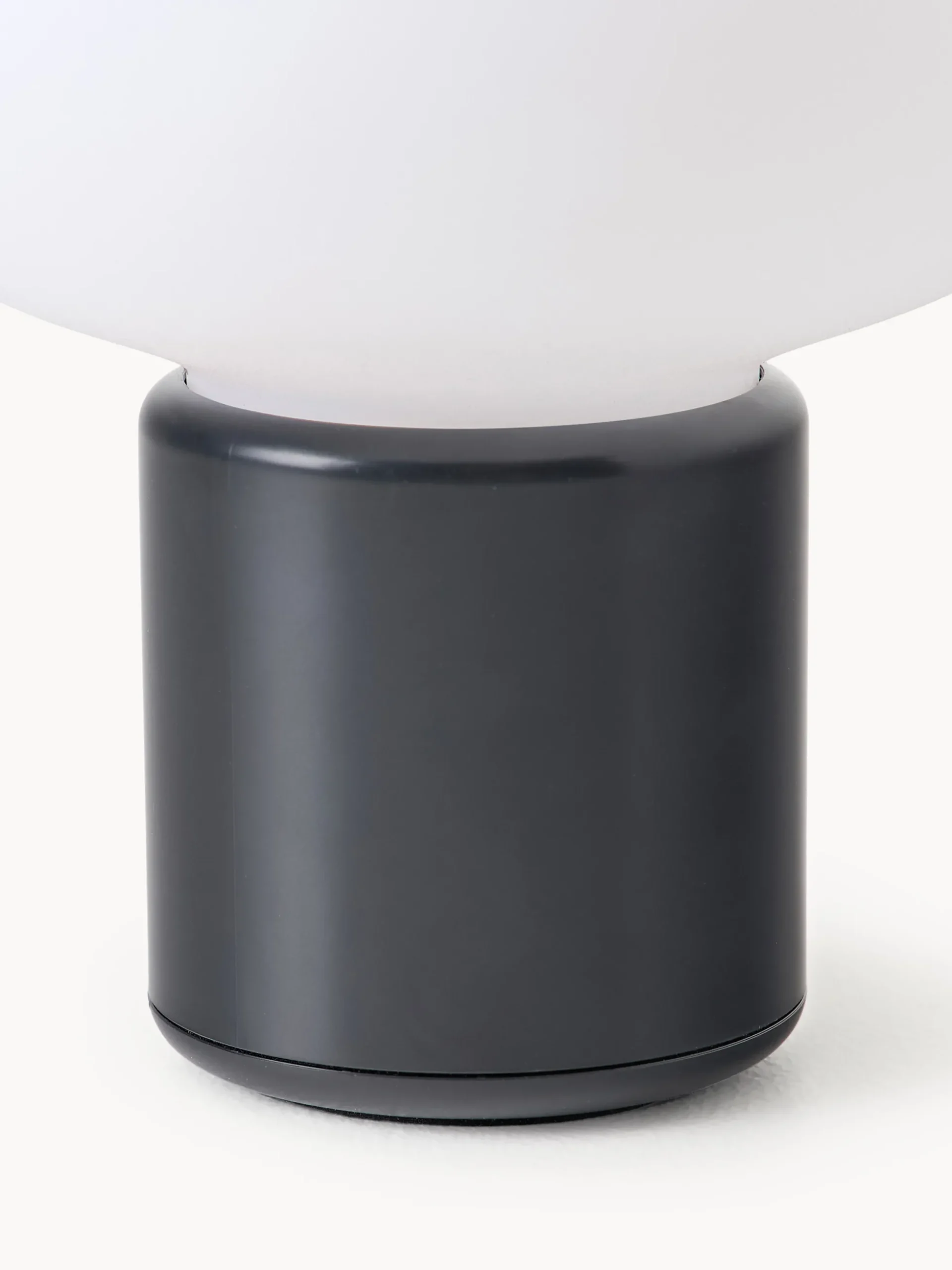 Lampada da tavolo piccola portatile Karl-Johan, luce regolabile