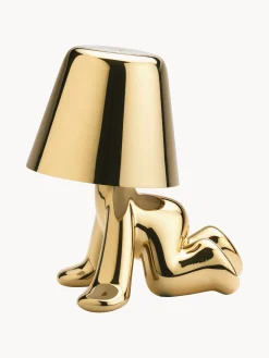Lampada da tavolo piccola portatile a LED con luce regolabile Golden Brothers Ron