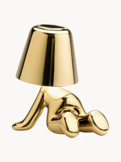 Lampada da tavolo piccola portatile a LED con luce regolabile Golden Brothers Ron