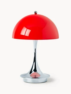 Lampada da tavolo piccola portatile a LED Panthella 160, design Verner Panton