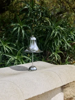 Lampada da tavolo piccola portatile a LED con luce regolabile Pantop, Design Verner Panton