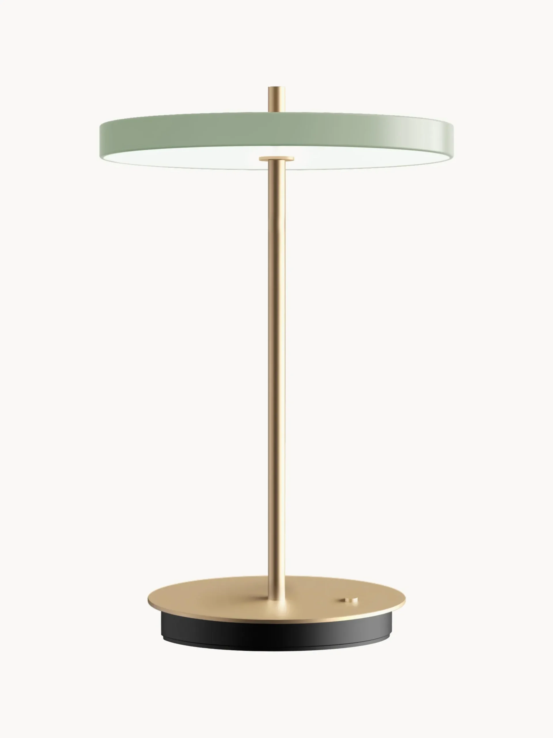 Lampada da tavolo piccola portatile a LED con luce regolabile Asteria Move