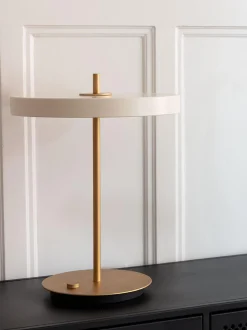 Lampada da tavolo portatile a LED con luce regolabile Asteria