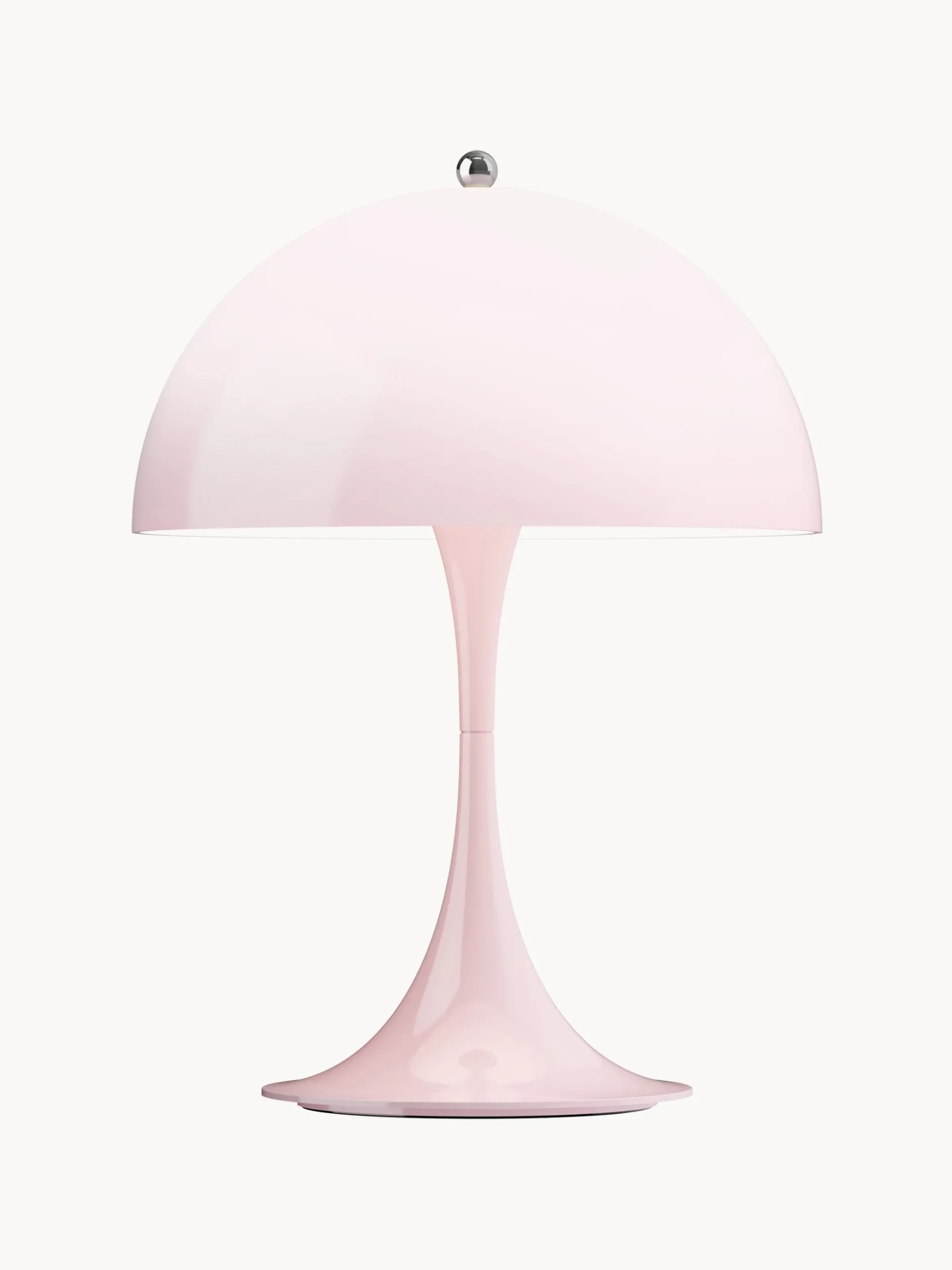 Lampada da tavolo portatile a LED con luce regolabile Panthella 250, Design Verner Panton