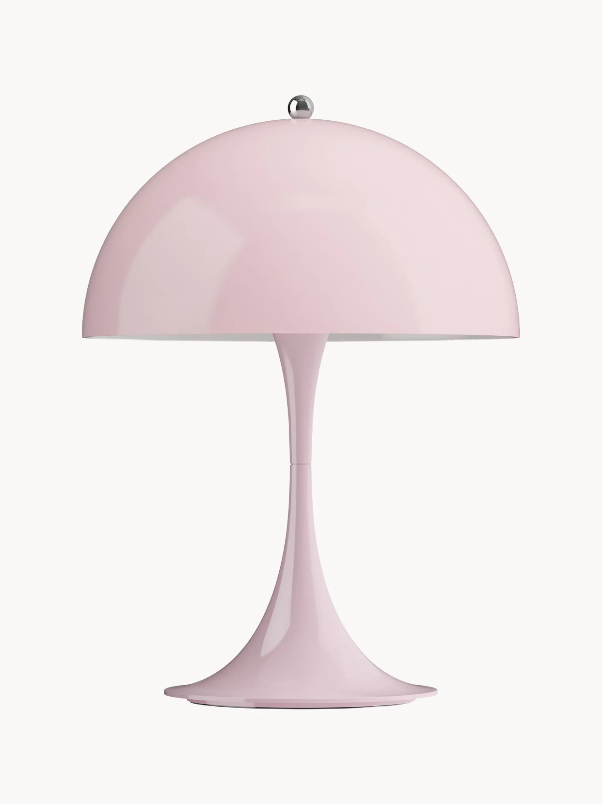 Lampada da tavolo portatile a LED con luce regolabile Panthella 250, Design Verner Panton