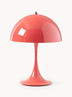 Lampada da tavolo portatile a LED con luce regolabile Panthella 250, Design Verner Panton