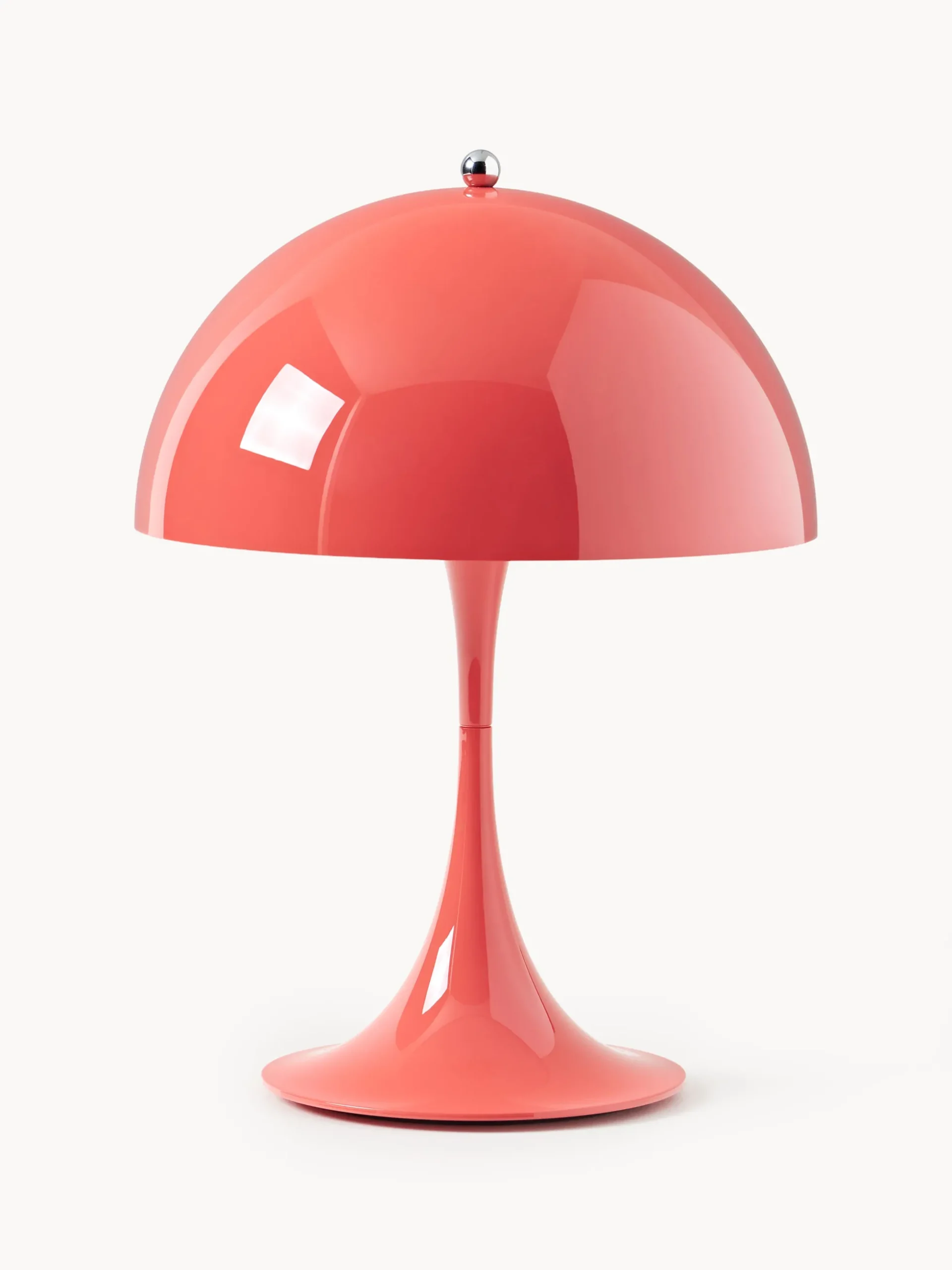 Lampada da tavolo portatile a LED con luce regolabile Panthella 250, Design Verner Panton
