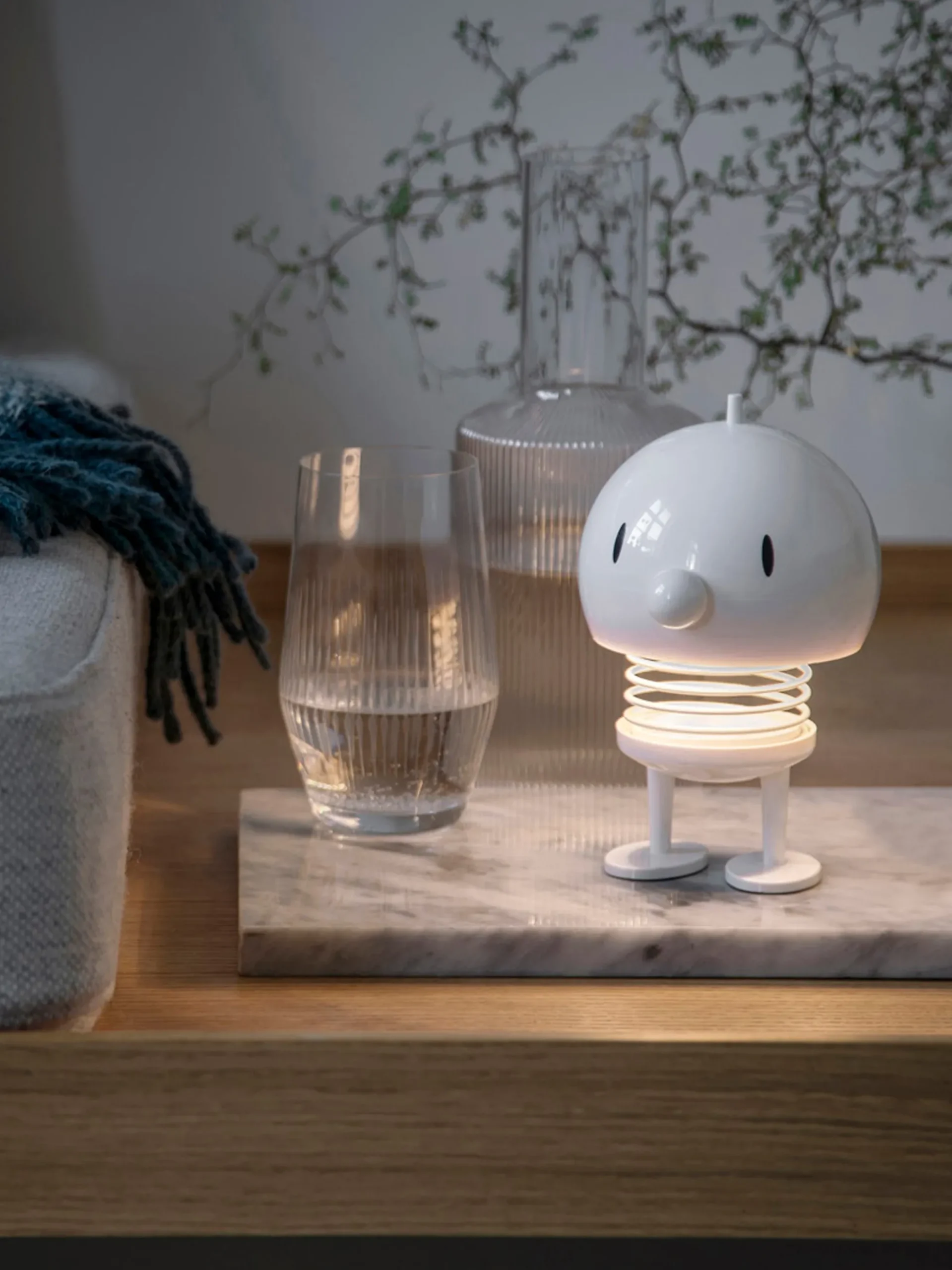 Lampada da tavolo portatile a LED con luce regolabile Choco