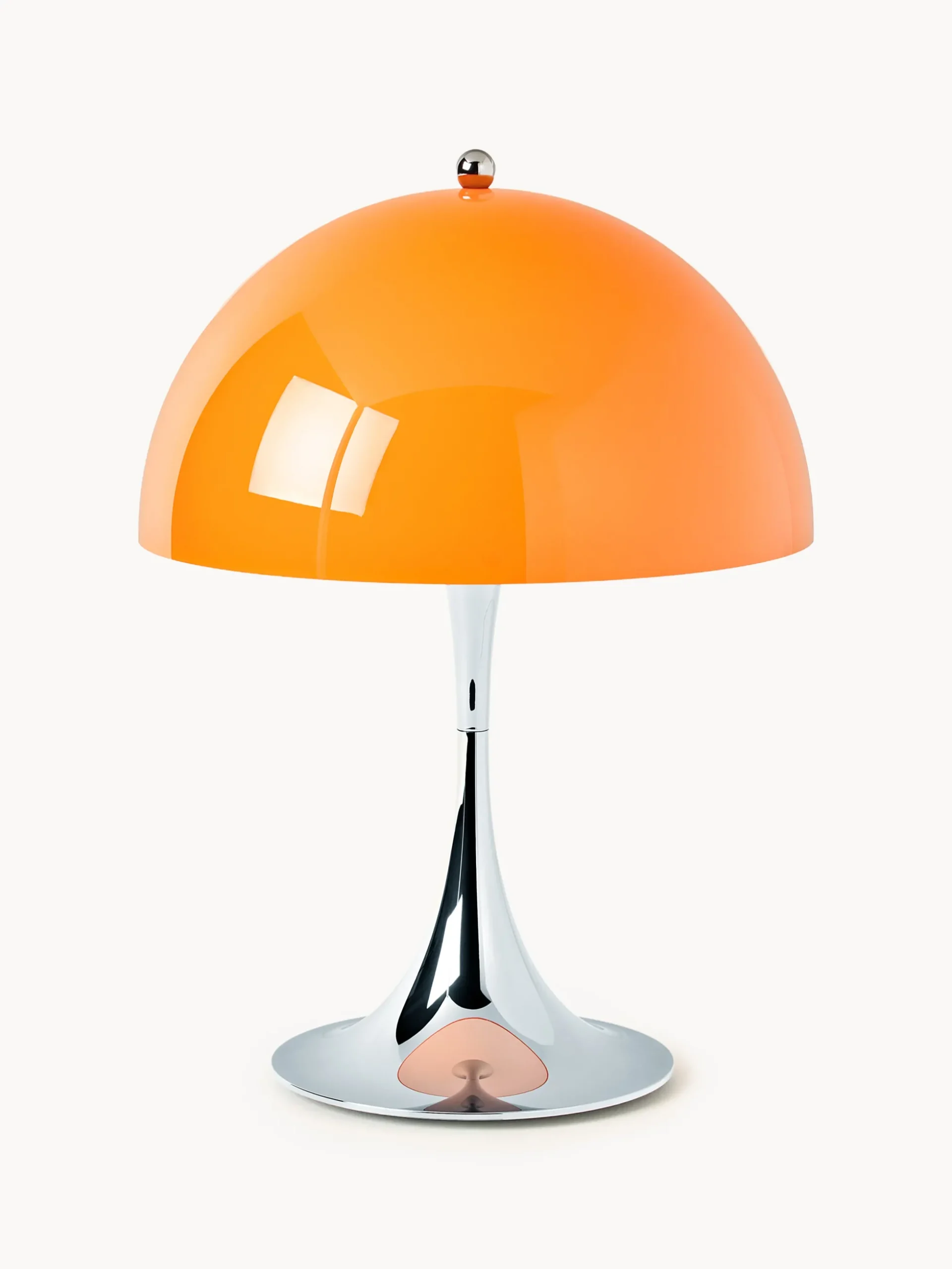 Lampada da tavolo portatile a LED con luce regolabile Panthella 250, Design Verner Panton