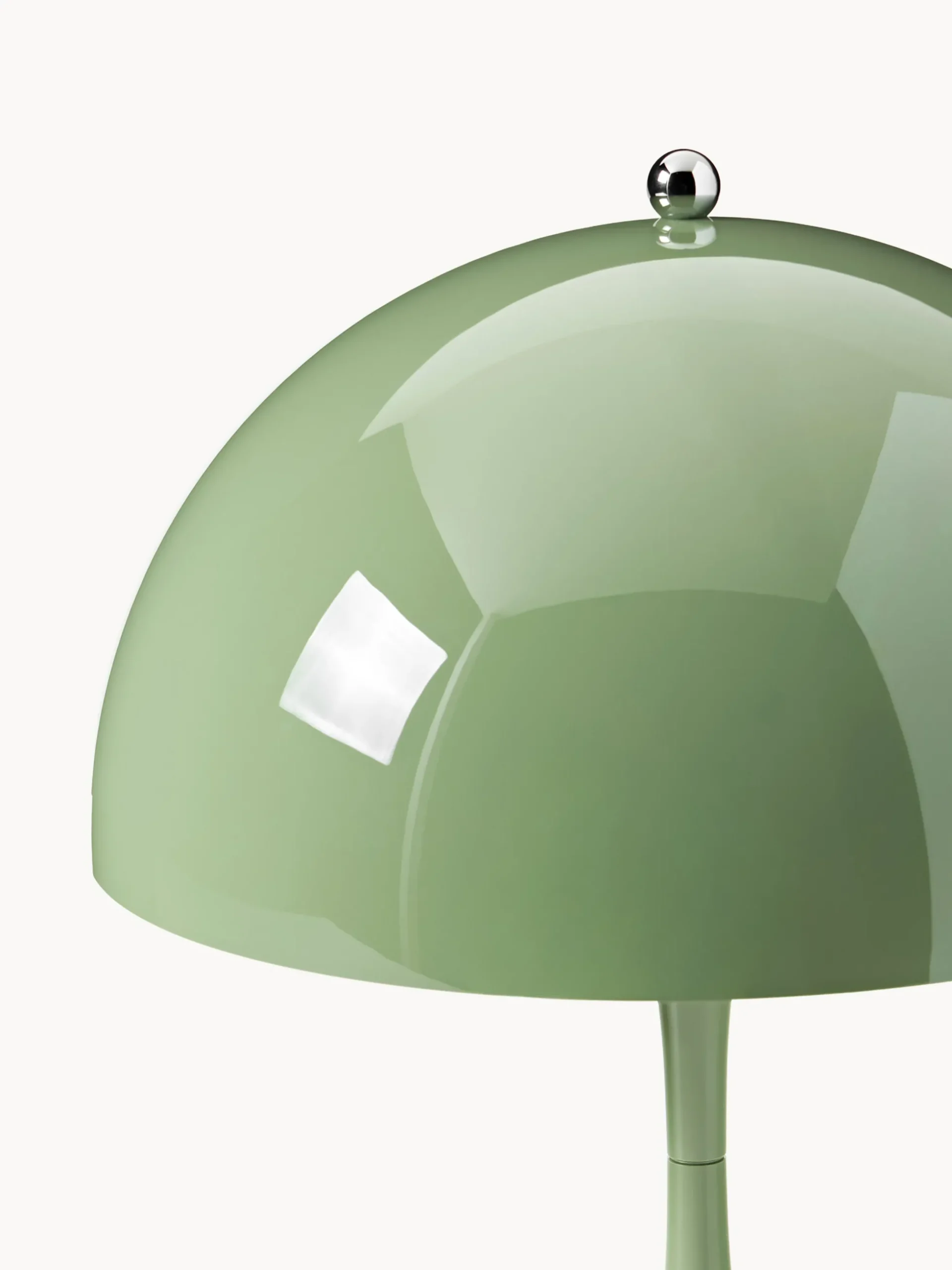 Lampada da tavolo portatile a LED con luce regolabile Panthella 250, Design Verner Panton